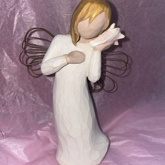 “ Thinking of you “ Willow Tree figurine by Susan Lordi. - Picture 3 of 4
